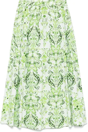 Liu Jo Paisley-print midi skirt