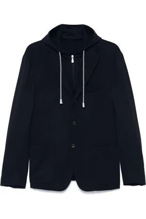 ELEVENTY Hooded blazer