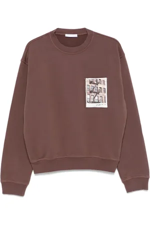 Helmut Lang Brooklyn-postcard sweatshirt