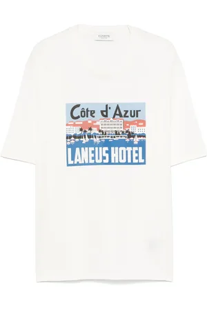 LANEUS Printed T-shirt