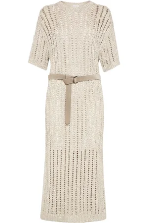 Brunello Cucinelli Knitted midi dress