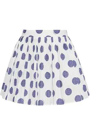 Moschino Cotton pleated skirt