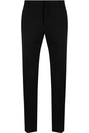 PT Torino Mid-rise slim-cut trousers