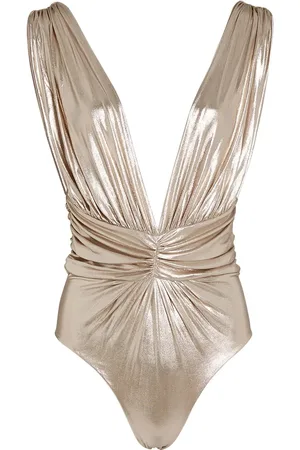 Giambattista Valli Metallic swimsuit