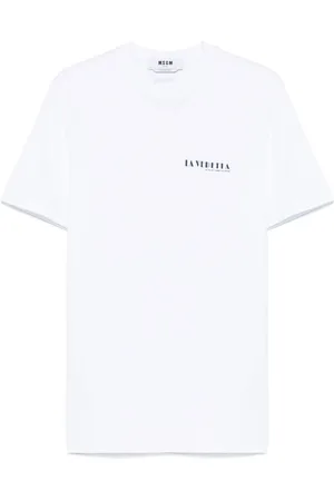Msgm La Vedetta-print T-shirt