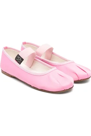 DOUUOD KIDS Leather ballet flats