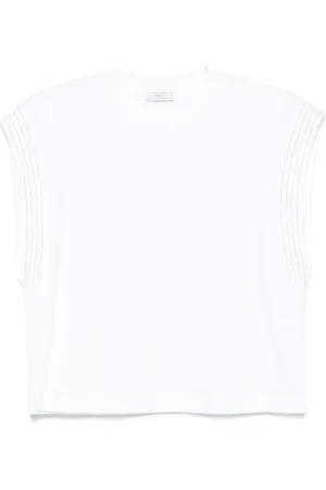 PESERICO SIGN Ball chain-detailed T-shirt