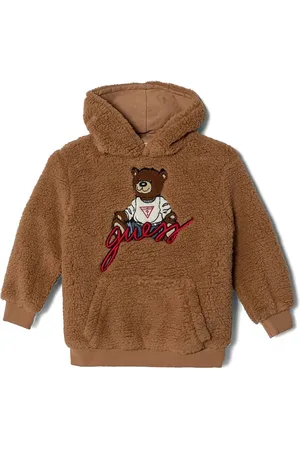 Guess Teddy bear-appliqu?? hoodie