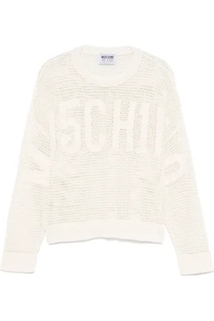 Moschino Intarsia-logo sweatshirt
