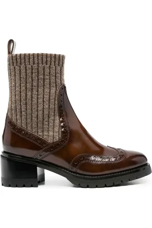 santoni Sock-style ankle boots