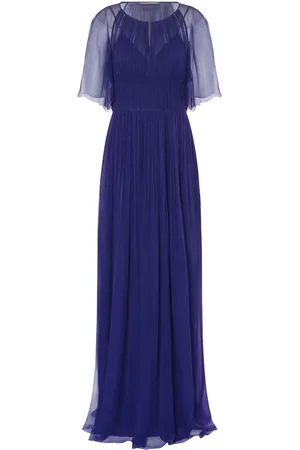 Alberta Ferretti Pliss?? maxi dress