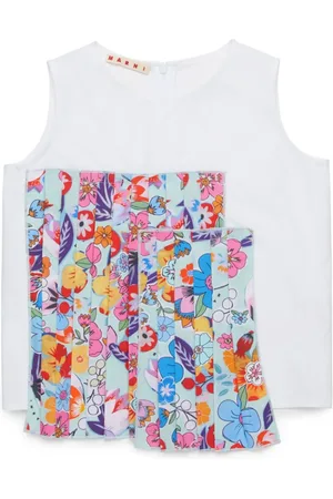 Marni Holiday-print tank top