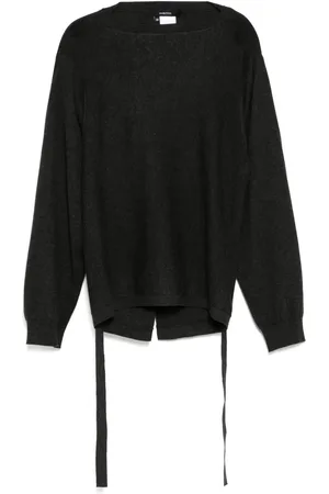 pushBUTTON Square knitted top