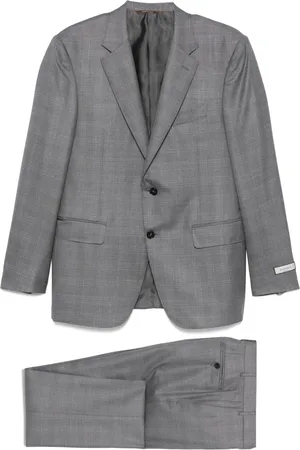 CANALI Check-pattern suit