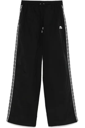 Marine Serre Embroidered-logo track trousers