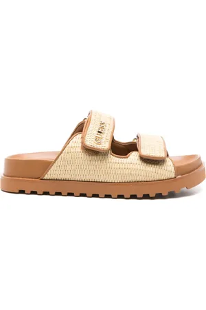 Guess Raffia-detail sandals
