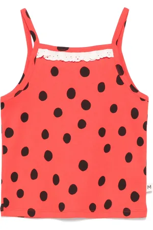 Mini Rodini Ladybug-pattern top