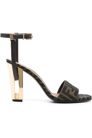 Fendi Zucca monogram heeled sandals