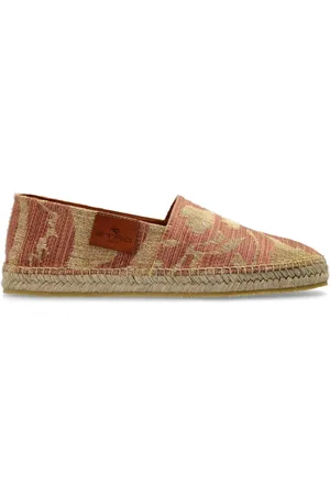 Etro Paisley-print linen espadrilles