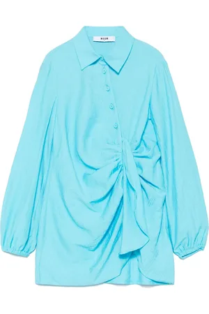 Msgm Knot-detail dress