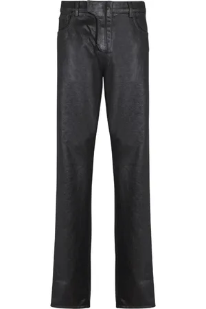 Balmain Logo patch trousers