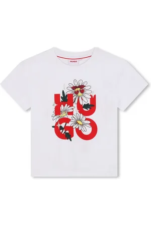 HUGO BOSS Logo-print organic cotton T-shirt