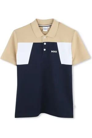 HUGO BOSS Colour-block polo shirt