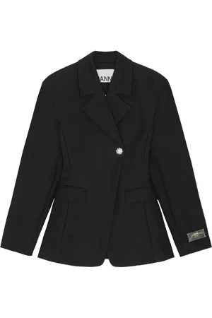 Ganni Appliqu?? blazer