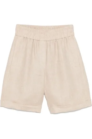 PESERICO SIGN Herringbone shorts
