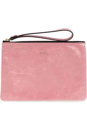 Isabel Marant Logo-print clutch bag
