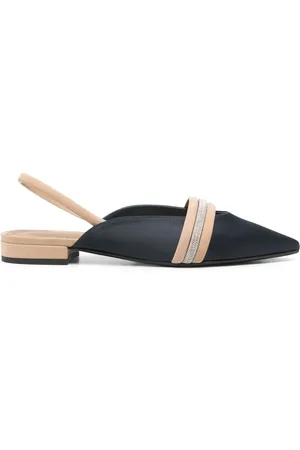 PESERICO SIGN Satin ballet flats