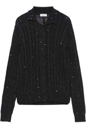 PESERICO SIGN Sequined cardigan