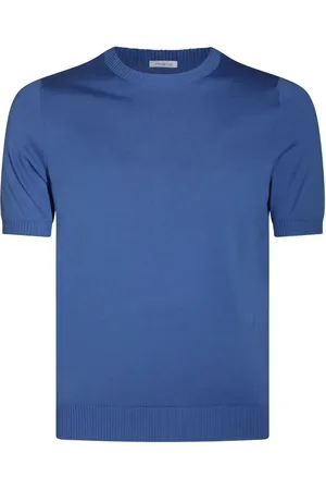 Malo Fine-knit cotton t-shirt