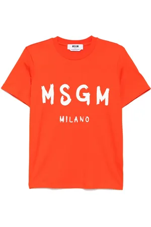 Msgm Logo-print T-shirt