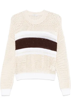 PESERICO SIGN Open-knit sweater
