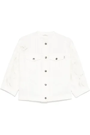 ERMANNO SCERVINO Floral-lace appliqu?? jacket