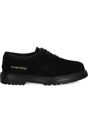 Filling pieces Logo print lace-up shoes