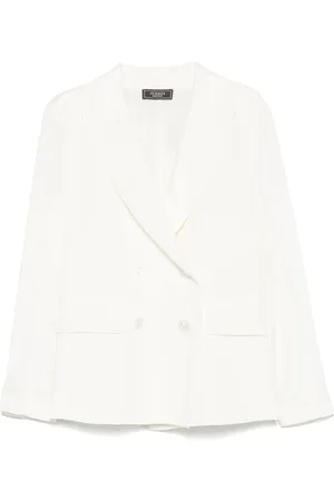 PESERICO SIGN Crepe de chine blazer