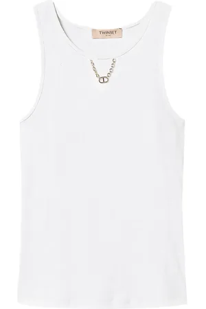 Twin-Set Cotton tank top