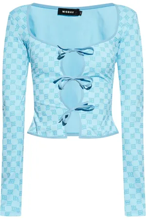 MISBHV Monogram cropped top
