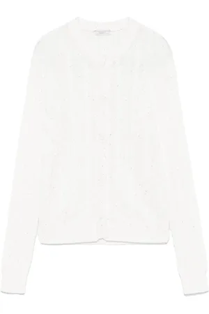 PESERICO SIGN Sequinned cardigan