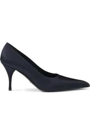 Prada 85mm satin pumps