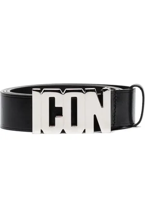 Dsquared2 Icon plaque buckle belt