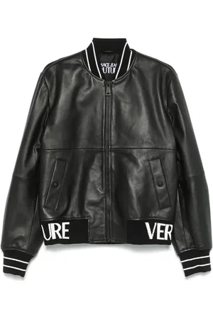 VERSACE Logo-jacquard jacket
