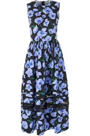 Carolina Herrera Floral-print midi dress