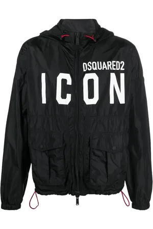 Dsquared2 Icon colour-block logo-print jacket