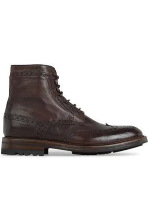 Green george Leather boots
