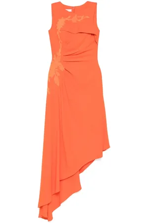 Saiid Kobeisy Floral-embroidered dress