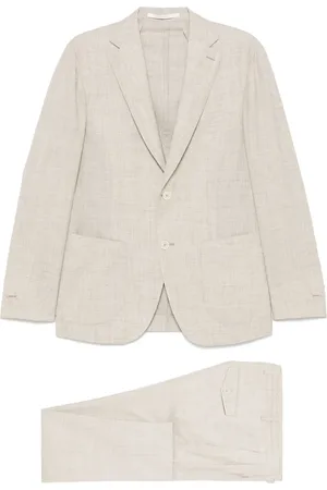ELEVENTY M??lange-effect suit