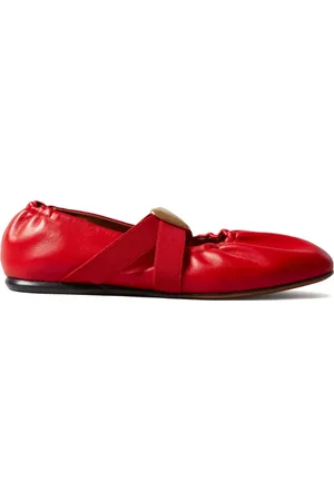 Claudie Pierlot Ruched ballerina shoes